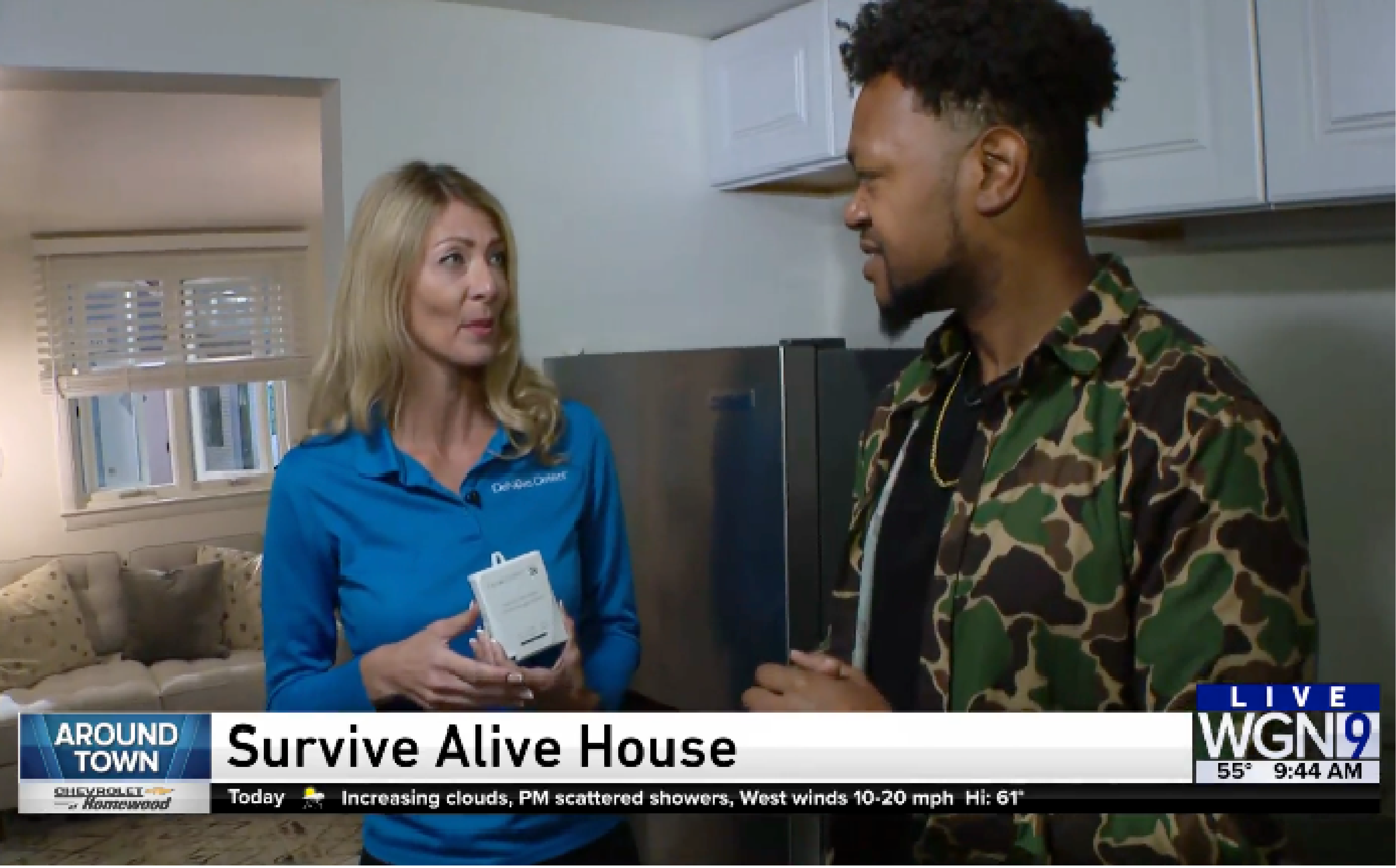 WGN News Interviews DeNova Detect to Highlight Natural Gas Safety