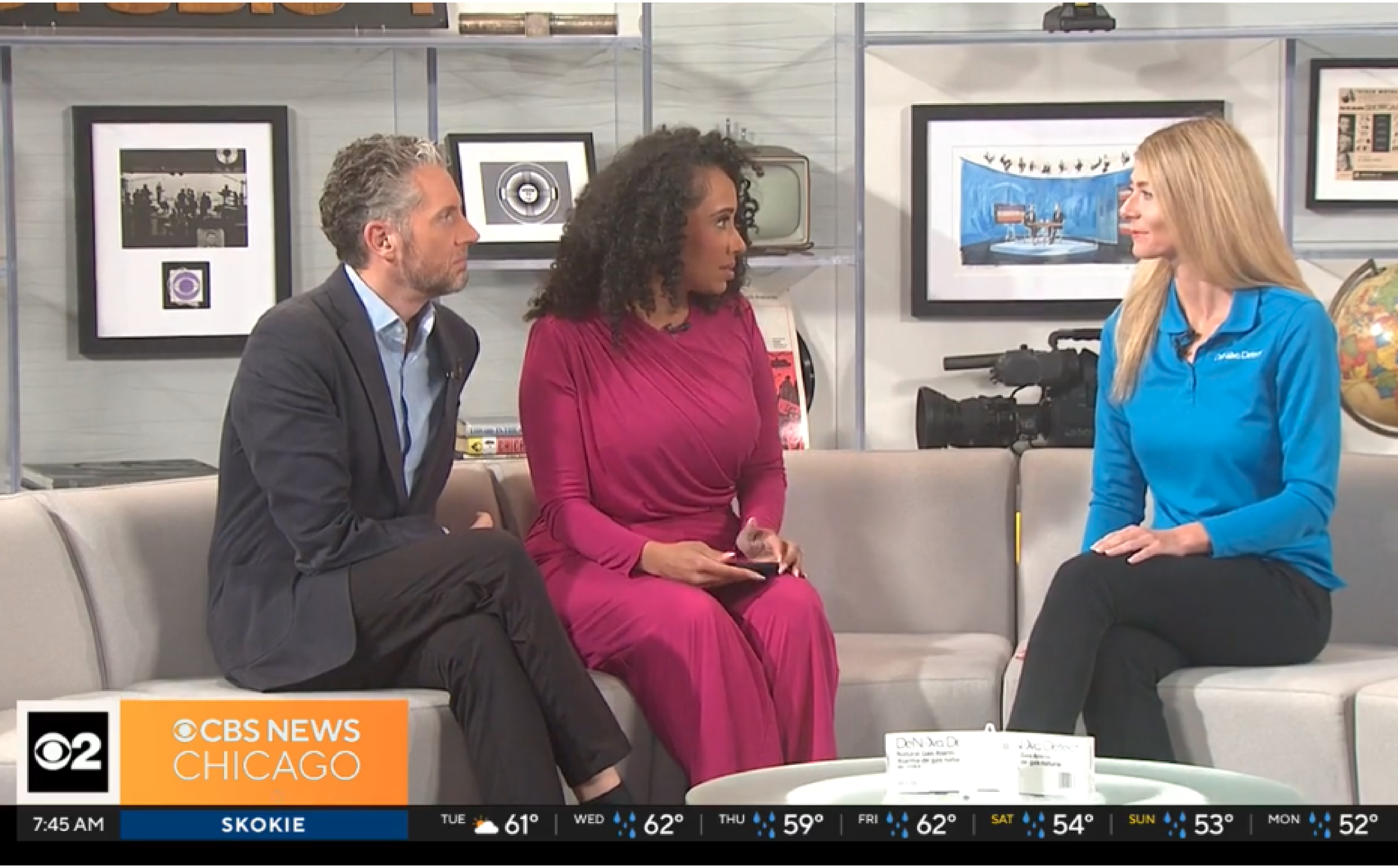 CBS News Chicago Interviews DeNova Detect for National Fire Safety Week