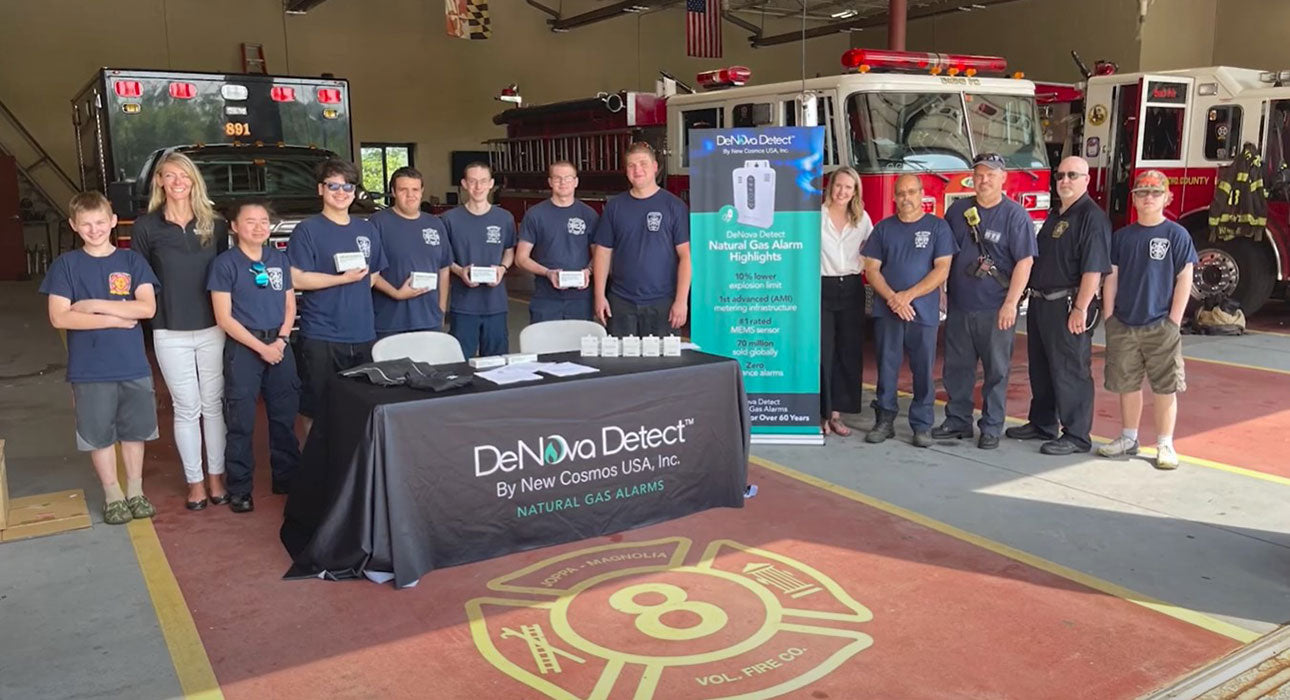 Recent Natural Gas Alarm Donation Enhances Safety for the Edgewood Community