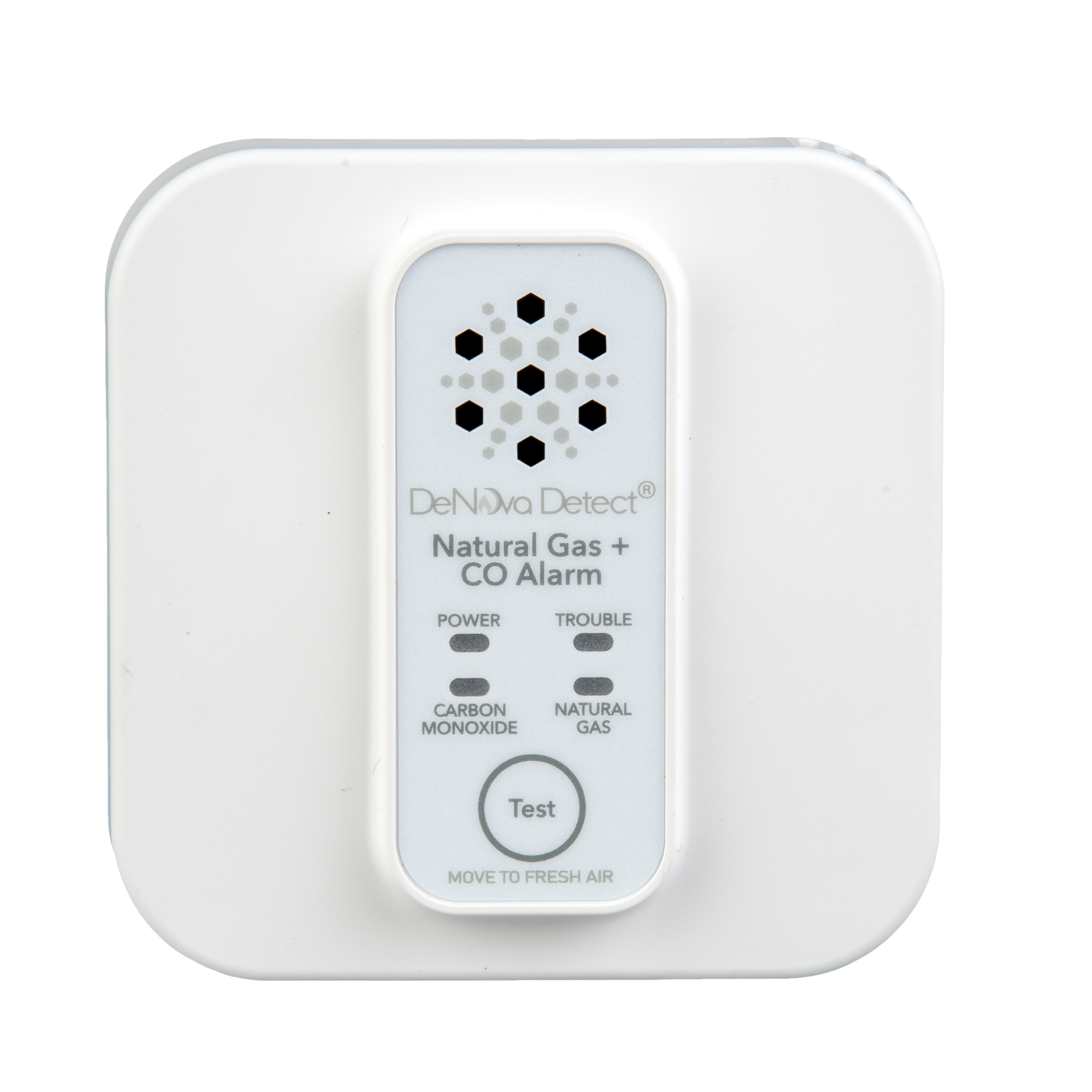 10-Year Battery-Powered Carbon Monoxide + Natural Gas Alarm