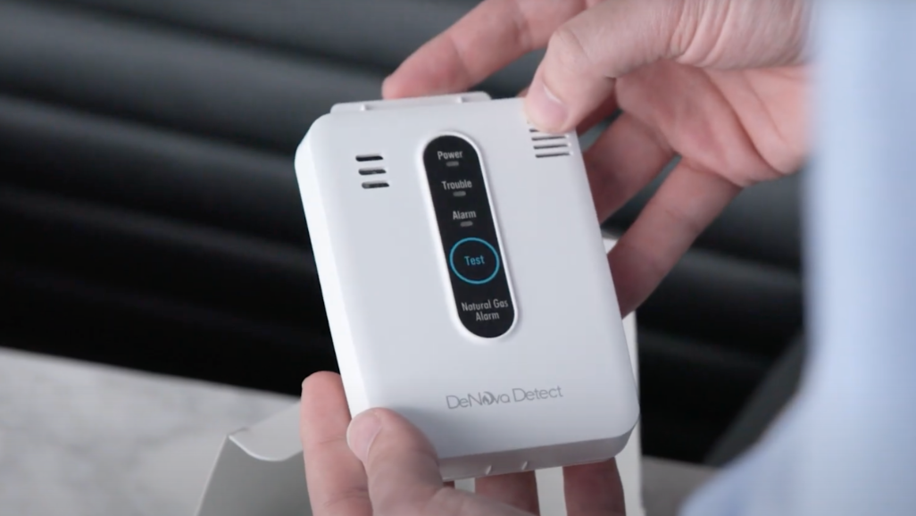 10-Year Battery-Powered Natural Gas Alarm