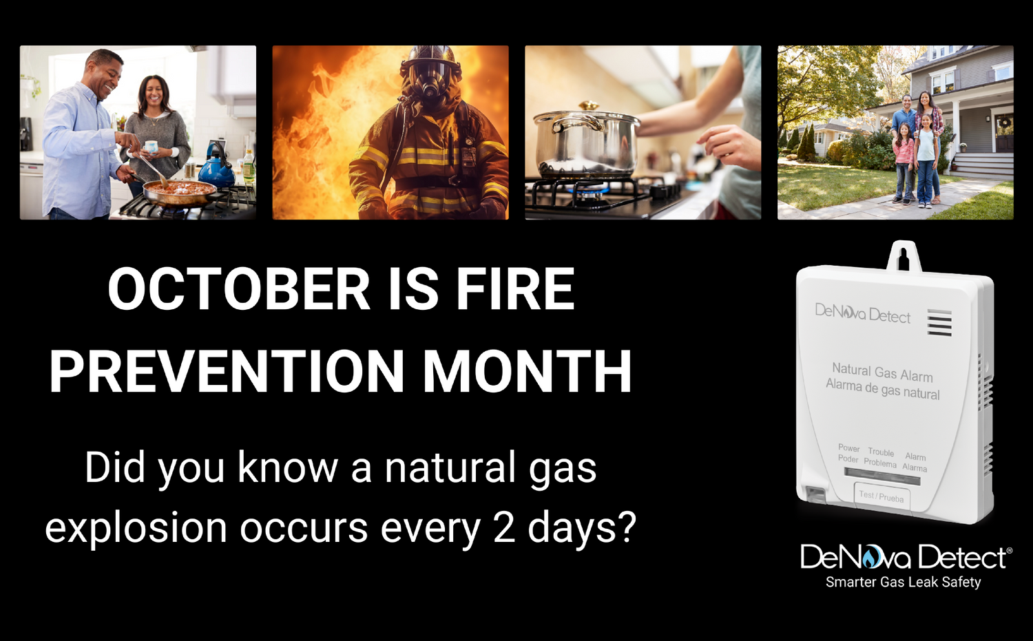 DeNova Detect Teams Up with Local Fire Departments and Lawmakers During National Fire Prevention Week to Promote Natural Gas Safety Awareness