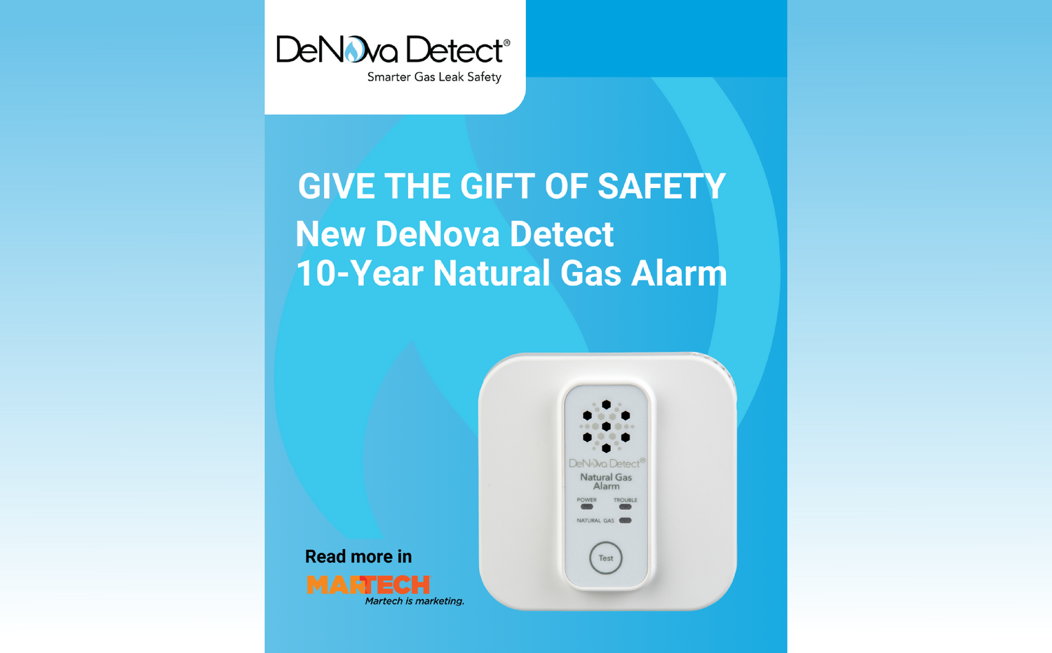 DeNova Detect Featured on Tech Holiday Gift Guide