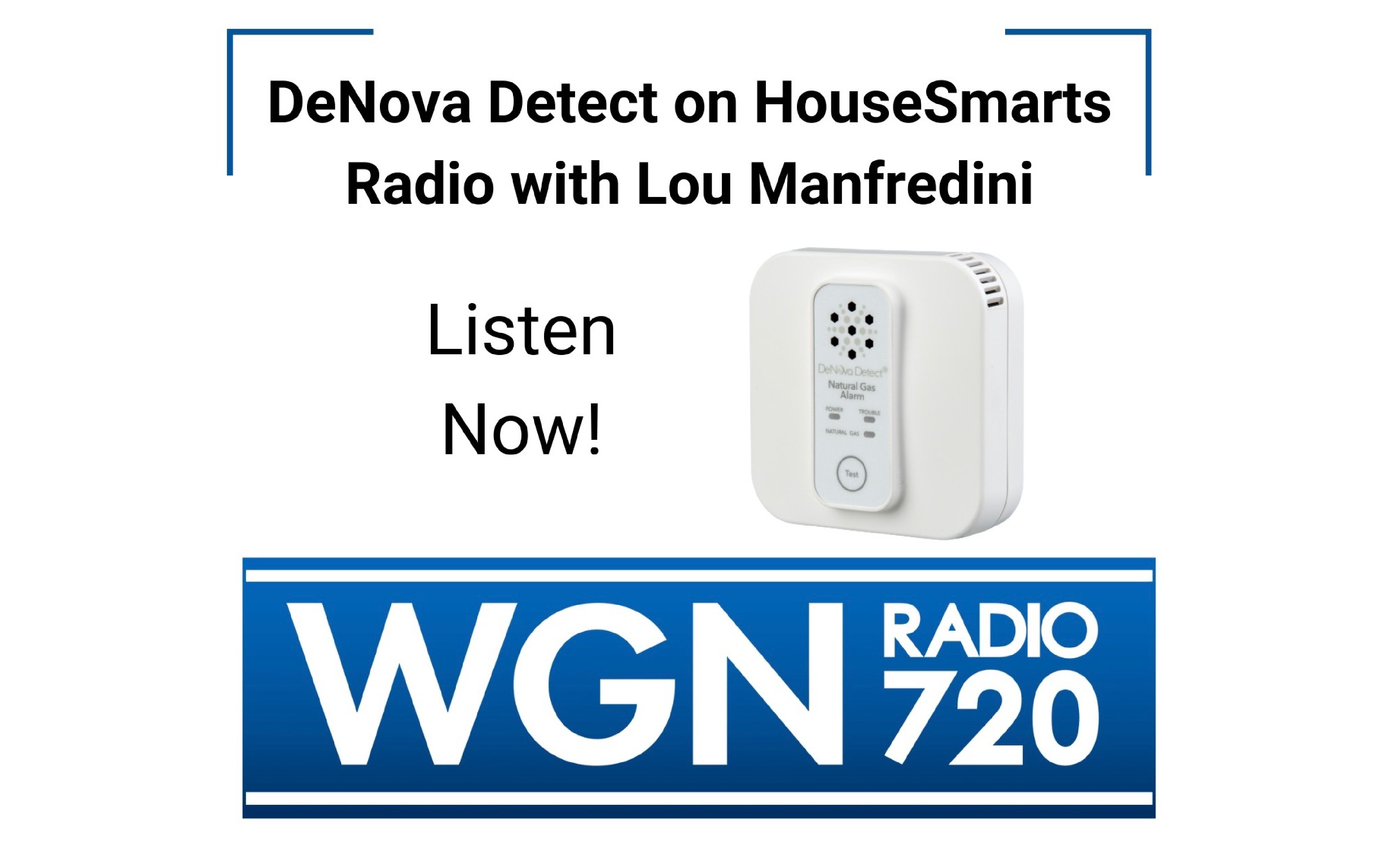 DeNova Detect on HouseSmarts Radio with Lou Manfredini