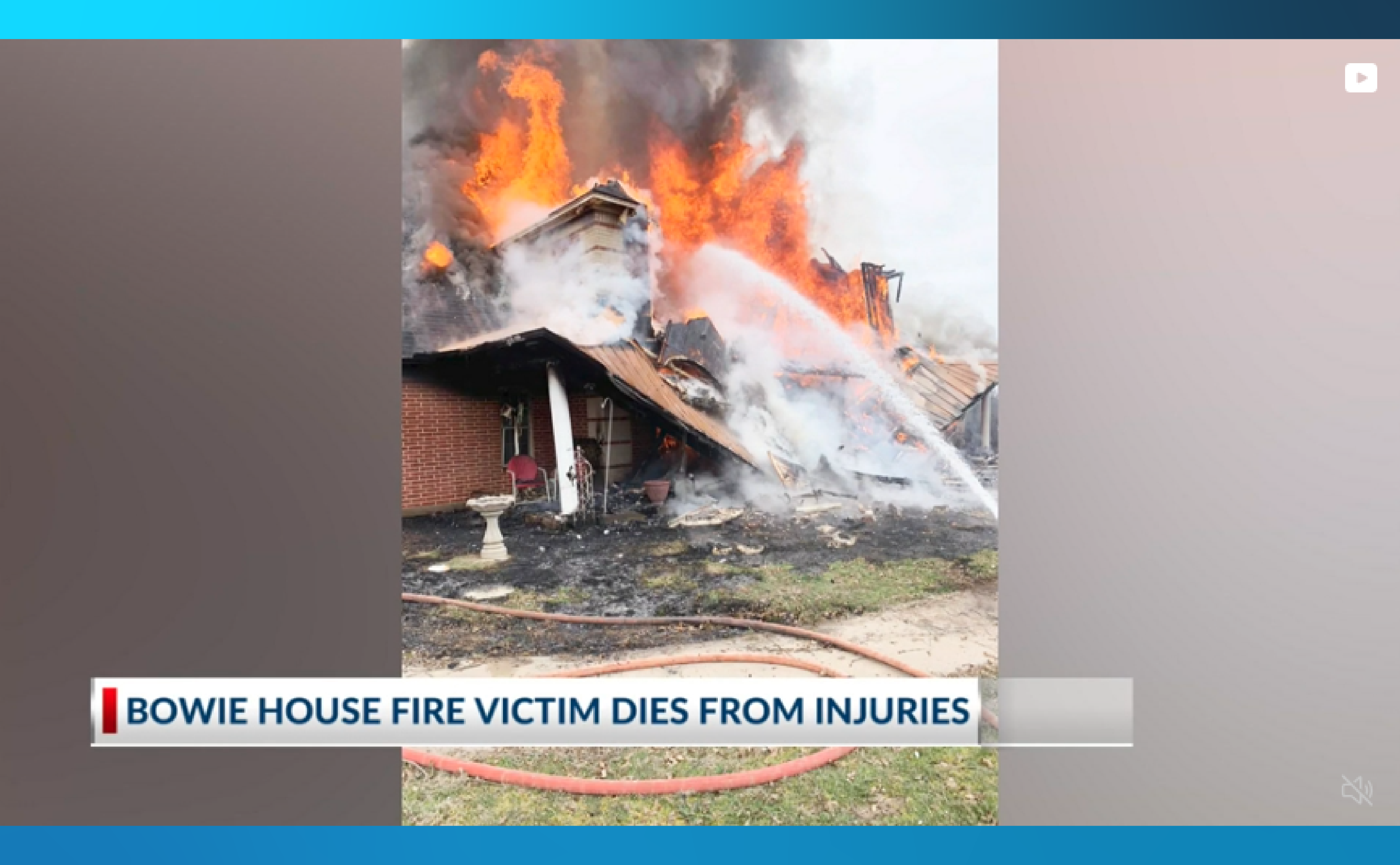 Bowie House Fire Victim Dies From Injuries