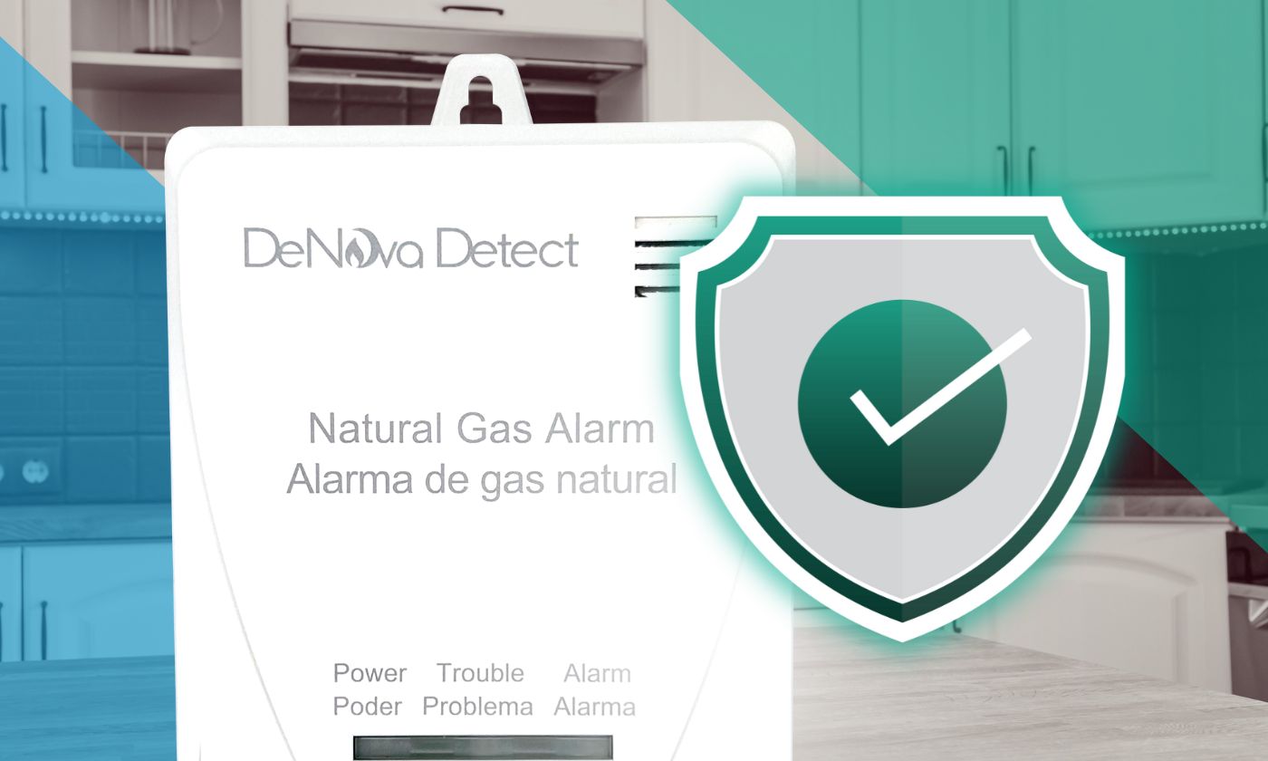Denova Detect Natural Gas Alarm by the most credible natural gas alarm provider, New Cosmos USA