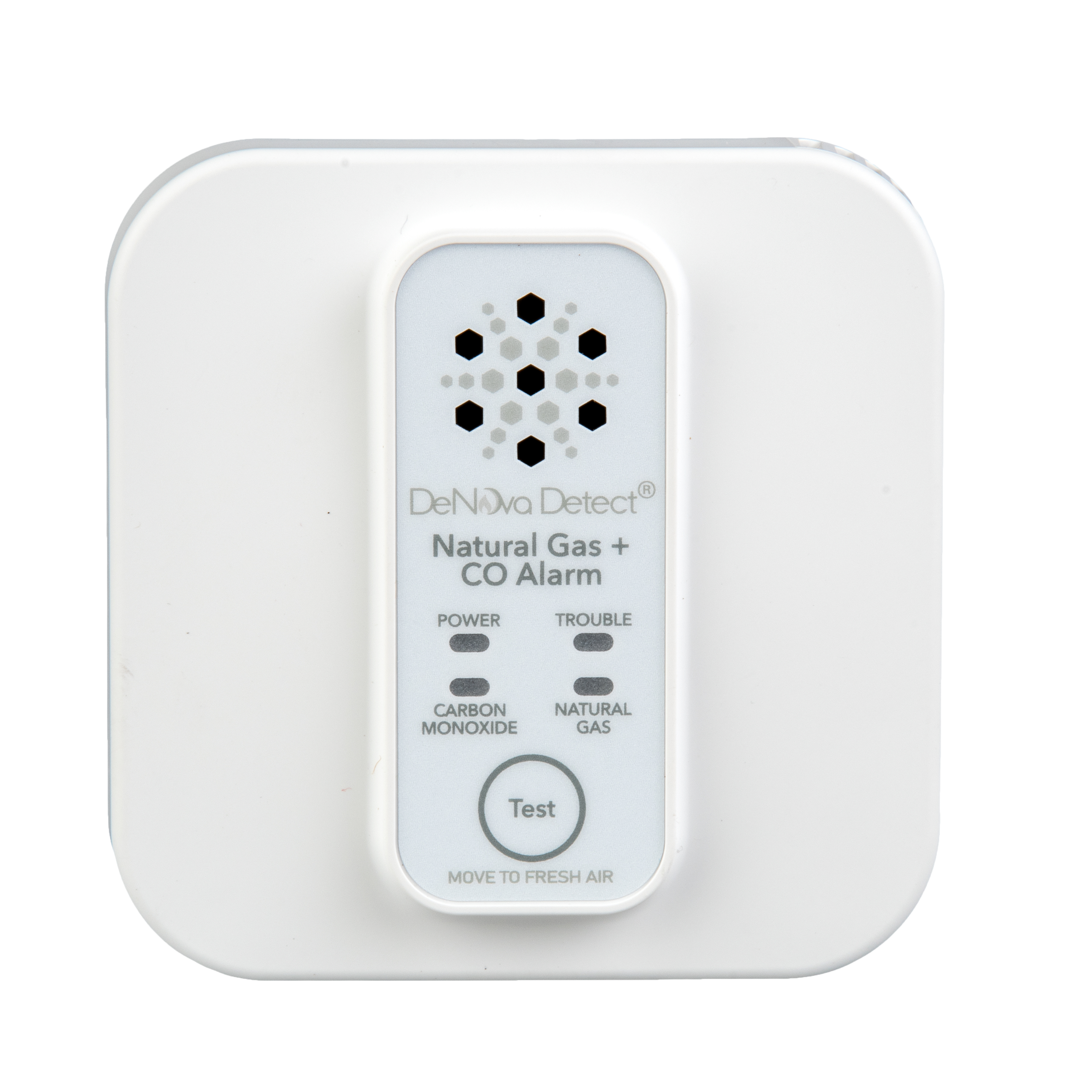 10-Year 100% Battery-Powered Carbon Monoxide + Natural Gas Alarm