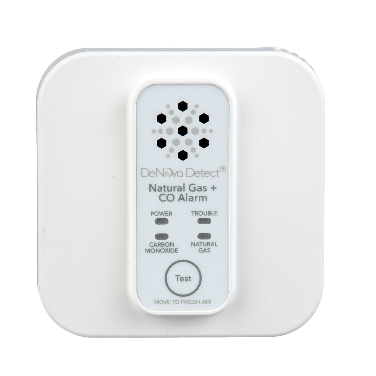 10-Year Battery-Powered Carbon Monoxide + Natural Gas Alarm